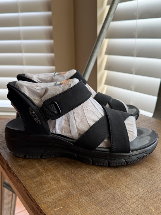 Skechers Hands Free Slip-ins  Sandals 6.5 Wide - Picture 6 of 9